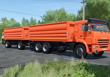 Kamaz 65115 version 1.0 for Farming Simulator 2022 (v1.14.x)