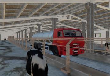 KAMAZ 65117 Milk Tanker version 1.0.0.0 for Farming Simulator 2022 (v1.13x)