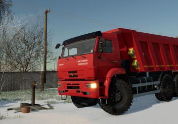 KamAZ-6522 version 1.0.0.0 for Farming Simulator 2022 (v1.12x)