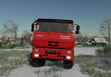 KamAZ-6522 version 1.0.0.0 for Farming Simulator 2022 (v1.12x)