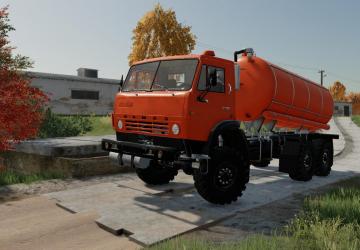 KAMAZ Tanker version Beta for Farming Simulator 2022 (v1.10x)