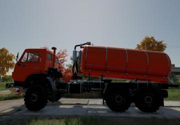 KAMAZ Tanker version Beta for Farming Simulator 2022 (v1.10x)