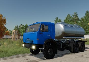 KAMAZ Tanker version Beta for Farming Simulator 2022 (v1.10x)