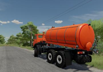 KAMAZ Tanker version 1.0.0.1 for Farming Simulator 2022 (v1.10x)
