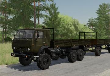 KamAZ Offroad Flatbed version 1.0.0.0 for Farming Simulator 2022 (v1.10x)