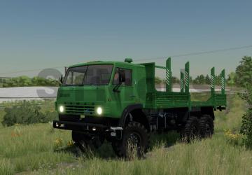 KamAZ Offroad Flatbed version 1.0.0.0 for Farming Simulator 2022 (v1.10x)
