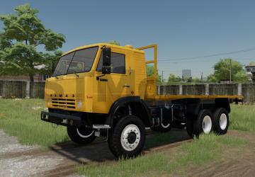 KamAZ Offroad Flatbed version 1.0.0.0 for Farming Simulator 2022 (v1.10x)