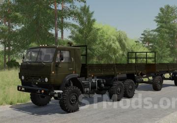 KamAZ Offroad Flatbed version 1.0.0.1 for Farming Simulator 2022 (v1.11x)