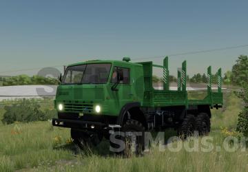 KamAZ Offroad Flatbed version 1.0.0.1 for Farming Simulator 2022 (v1.11x)