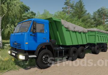KAMAZ Dump truck version 1.0.0.1 for Farming Simulator 2022 (v1.6x)