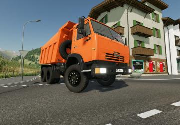 KAMAZ Dump truck version 1.0.0.0 for Farming Simulator 2022 (v1.2x)
