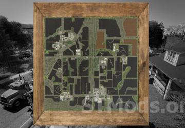 Map American Falls Map version 1.1.0.0 for Farming Simulator 2022