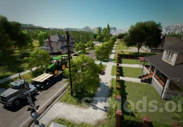 American Falls Map version 1.2.0.0 for Farming Simulator 2022