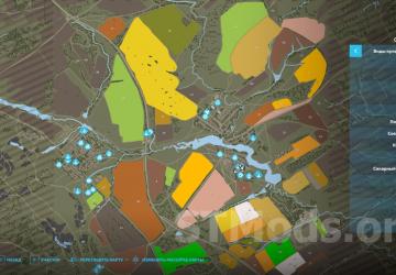 Map Burlaki Map 2.0 version 0.9.9.2 for Farming Simulator 2022 (v1.10x)