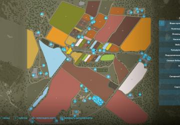Map Krasilivka Map version 1.0.0.0 for Farming Simulator 2022 (v1.10.1.1)