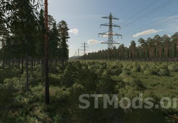 The Rainy Woods Map version 1.0.0.1 for Farming Simulator 2022