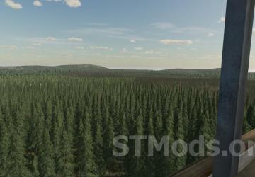The Rainy Woods Map version 1.0.0.1 for Farming Simulator 2022