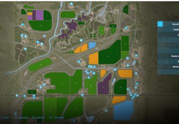Map «USA Map Plus» version 1.3 for Farming Simulator 2022