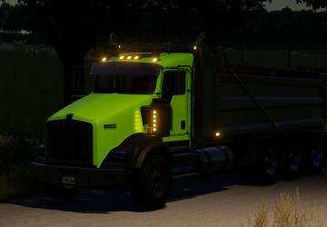 Kenworth T800 Dump Truck version 1.0.0.1 for Farming Simulator 2022