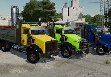 Kenworth T800 Dump Truck version 1.0.0.1 for Farming Simulator 2022