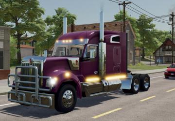 Kenworth W990 2020 version 1.0.0.3 for Farming Simulator 2022 (v1.13.x)