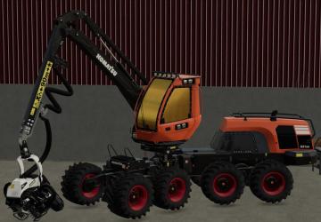 Komatsu 931 Harvester Pack version 1.0.1.0 for Farming Simulator 2022
