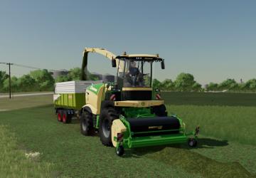 Krone EasyFlow 380 S version 1.0 for Farming Simulator 2022