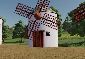 La Mancha windmill version 1.0.0.0 for Farming Simulator 2022