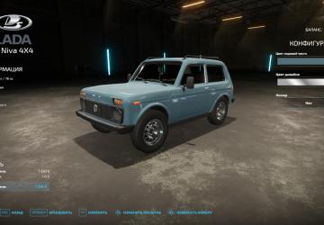 Lada Niva 4X4 version 1.0.0.0 for Farming Simulator 2022 (v1.8x)