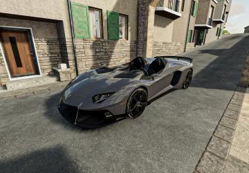 Lamborghini Aventador J version 1.0.0.0 for Farming Simulator 2022 (v1.2x)