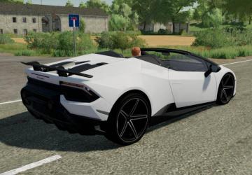Lamborghini Huracán Spyder version 1.0.0.0 for Farming Simulator 2022