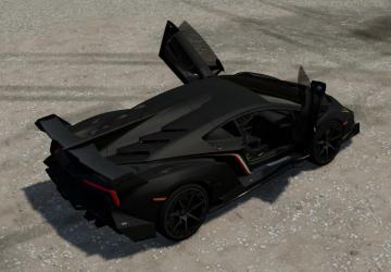 Lamborghini Veneno 2013 version 1.0.0.0 for Farming Simulator 2022 (v1.14.x)