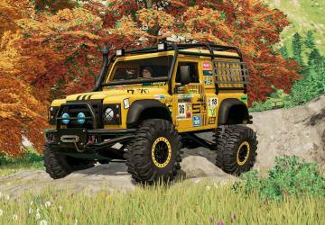 Land Rover Defender 90 version 1.0.0.0 for Farming Simulator 2022
