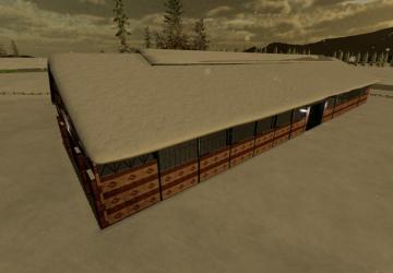 Large Industrial Warehouse 70x25 version 1.0.0.0 for Farming Simulator 2022