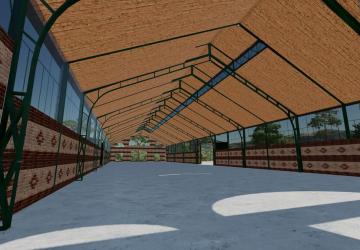 Large Industrial Warehouse 70x25 version 1.0.0.0 for Farming Simulator 2022