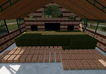 Large Industrial Warehouse 70x25 version 1.0.0.0 for Farming Simulator 2022