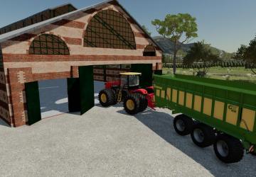 Large Industrial Warehouse 70x25 version 1.0.0.0 for Farming Simulator 2022