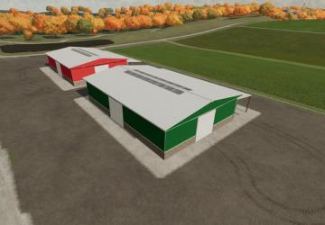 Large Machine And Implement Shed Pack version 1.0.0.0 for Farming Simulator 2022