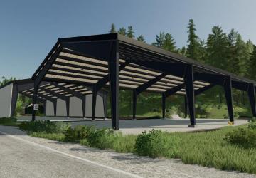 Large Metal Pavilion version 1.0.0.0 for Farming Simulator 2022