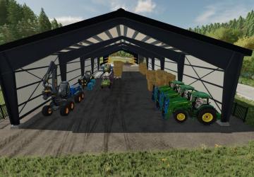 Large Metal Pavilion version 1.0.0.0 for Farming Simulator 2022