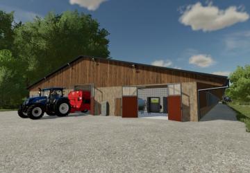 Large Old Barn version 1.0.0.0 for Farming Simulator 2022