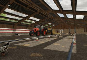 Large Old Chicken Coop version 1.0.0.0 for Farming Simulator 2022