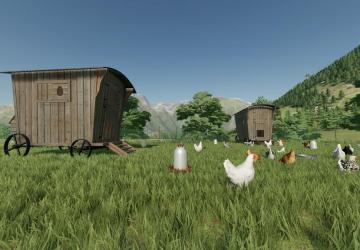 Large Outdoor Chicken Coop version 1.0.0.0 for Farming Simulator 2022