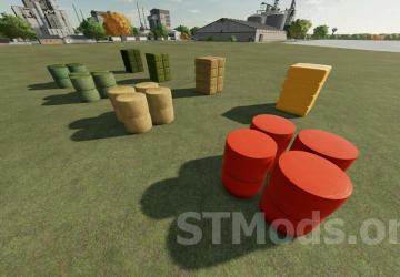 Liftable Bales Pack version 1.1.1.0 for Farming Simulator 2022