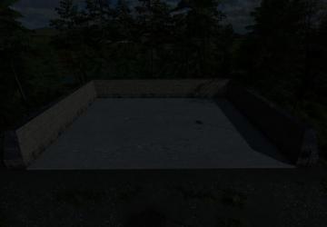 Lighted Bunker Silo version 1.0.0.0 for Farming Simulator 2022
