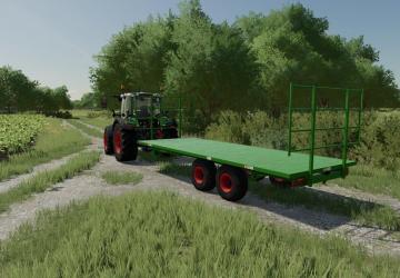 Lizard 22’ Bale Trailer version 1.0.0.0 for Farming Simulator 2022