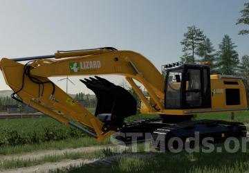 Lizard 320 Excavator version 1.0.0.3 for Farming Simulator 2022 (v1.9x)