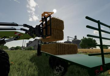 Lizard Bale And Pallet Trailer version 1.0.0.0 for Farming Simulator 2022