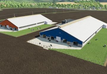 Lizard Cow Barns version 1.0.0.0 for Farming Simulator 2022