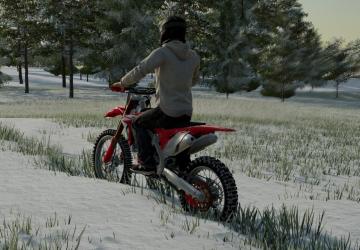 Lizard CRF 450R version 1.0.0.0 for Farming Simulator 2022 (v1.13.x)